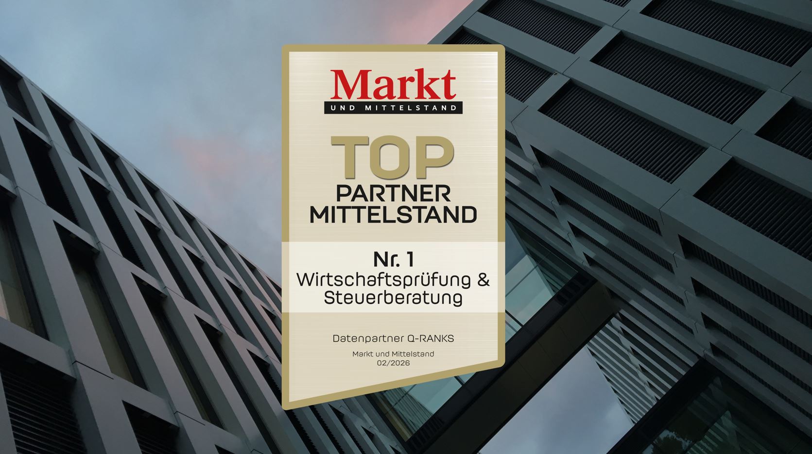 Baker Tilly ausgezeichnet: Platz 1 im Mittelstand