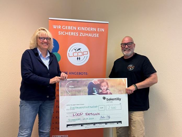 Baker Tilly Stiftung fördert LOOP Kinderhilfe