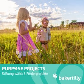 Aus Ihren Vorschlägen: Baker Tilly Stiftung wählt fünf Projekte zur Förderung 