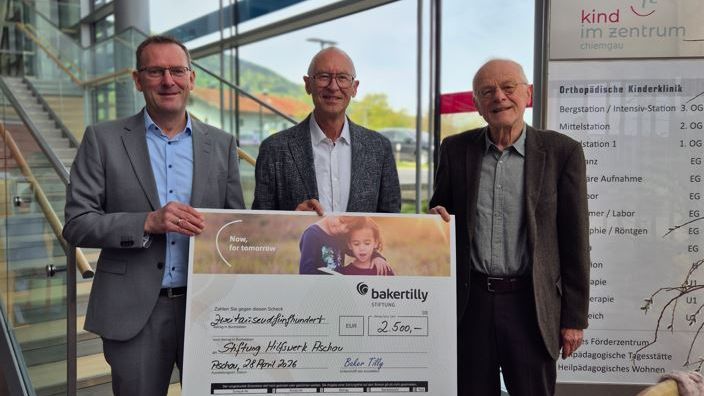 Förderung der orthopädischen Kinderklinik Aschau