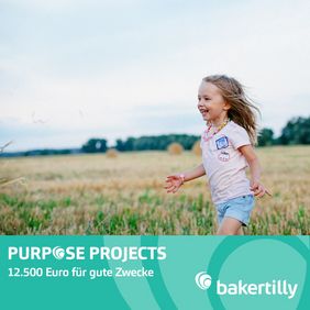 Sie entscheiden! – Baker Tilly Stiftung vergibt fünfmal 2.500 Euro