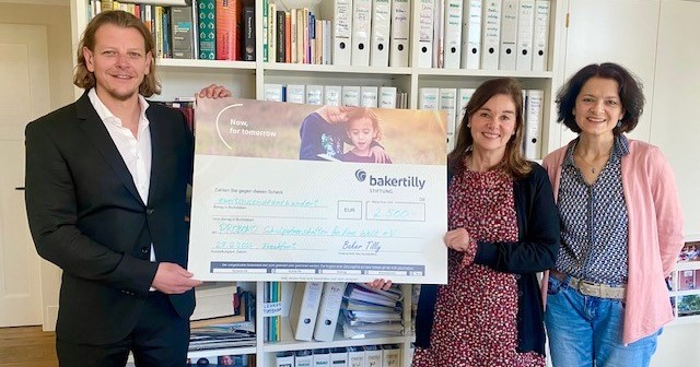 Baker Tilly Stiftung spendet an den Verein PROBONO Schulpartnerschaften für Eine Welt e.V.